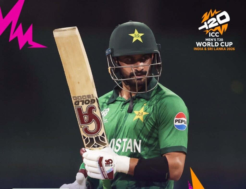 پلیئر آف دی میچ صاحبزادہ فرحان، تصویر سوشل میڈیا، بشکریہ @ICC